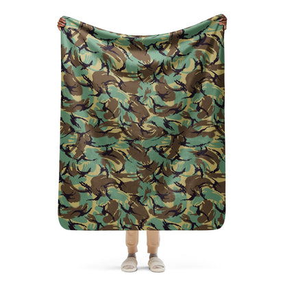British DPM Wild Geese Movie CAMO Sherpa blanket - 50″×60″ - Blankets