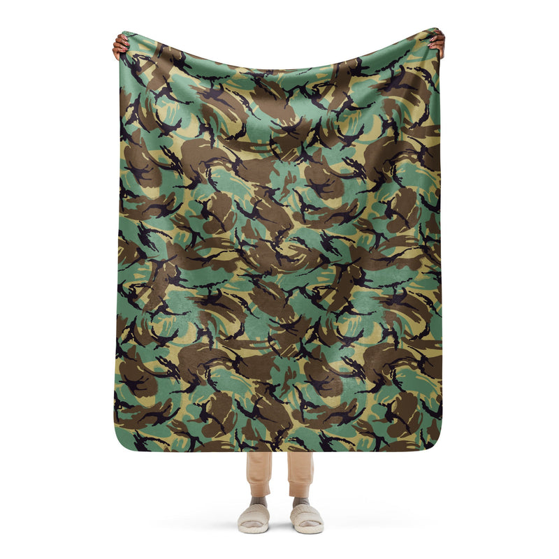 DPM Wild Geese CAMO Sherpa Blanket - 50″×60″