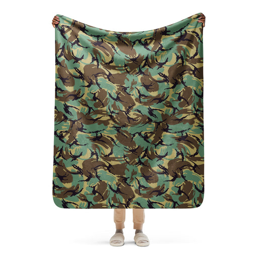 DPM Wild Geese CAMO Sherpa Blanket - 50″×60″