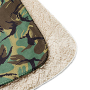 DPM Wild Geese CAMO Sherpa Blanket