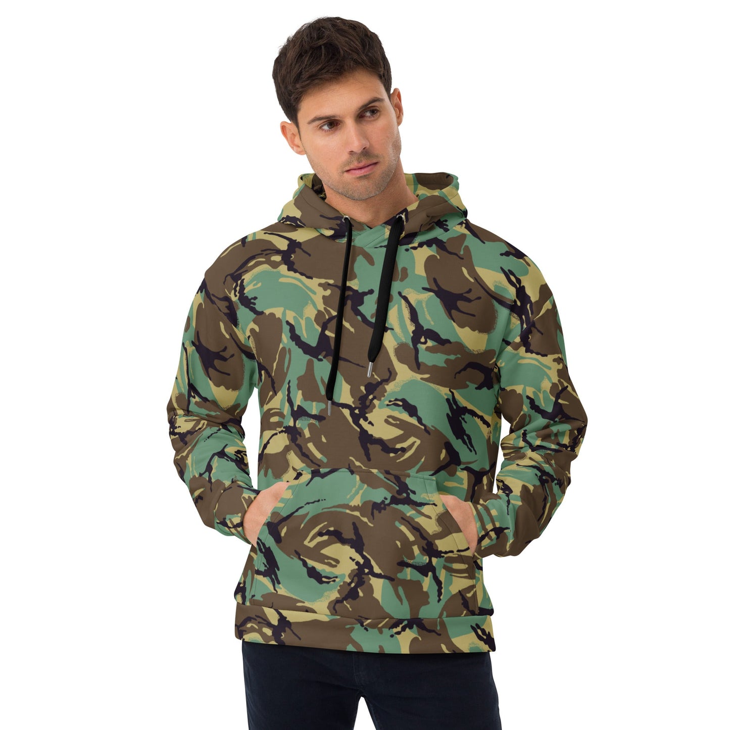 British DPM Wild Geese Movie CAMO Unisex Hoodie - 2XS - Hoodies