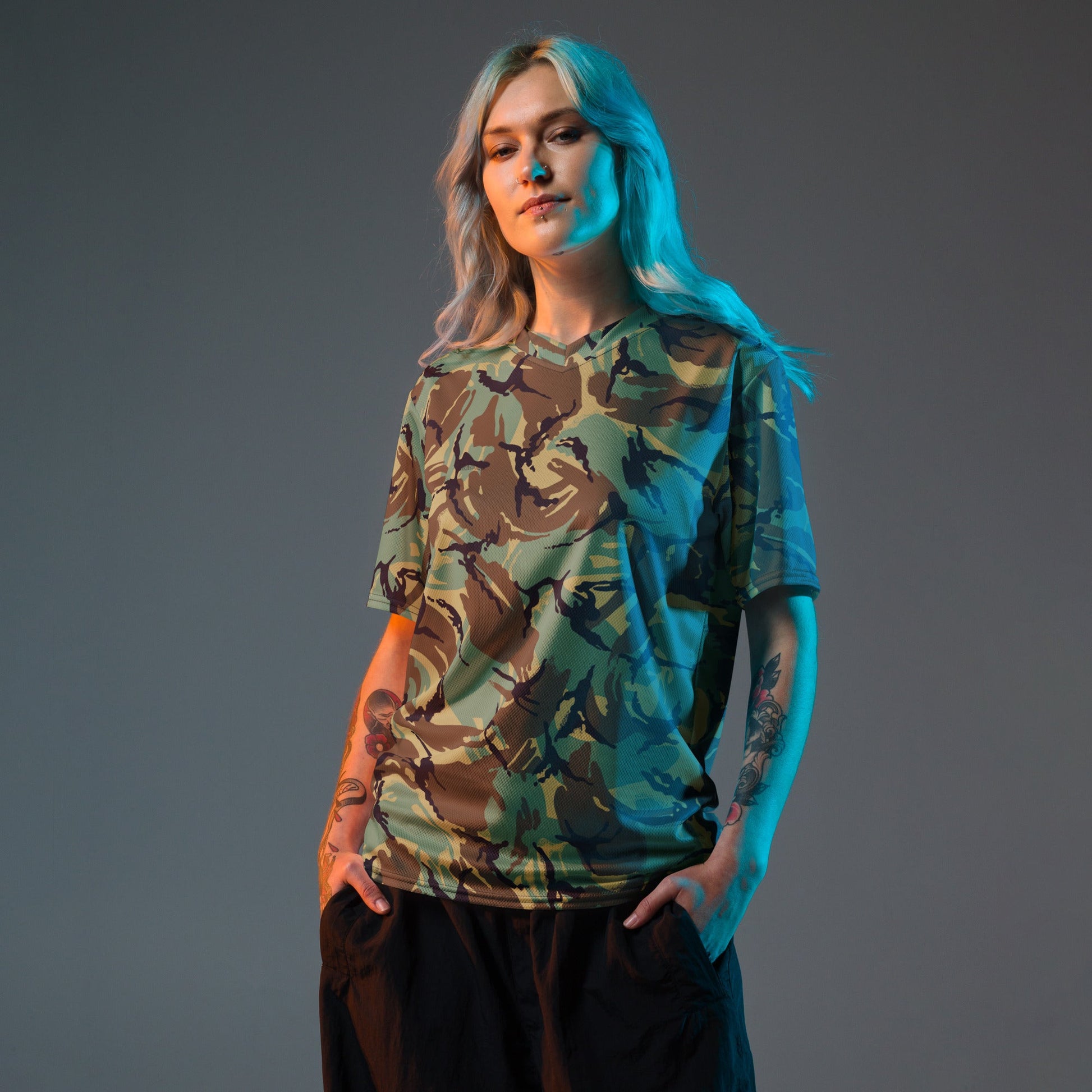 British DPM Wild Geese Movie CAMO unisex sports jersey - Sports Jerseys