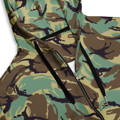 British DPM Wild Geese Movie CAMO Unisex zip hoodie - Zip Hoodies