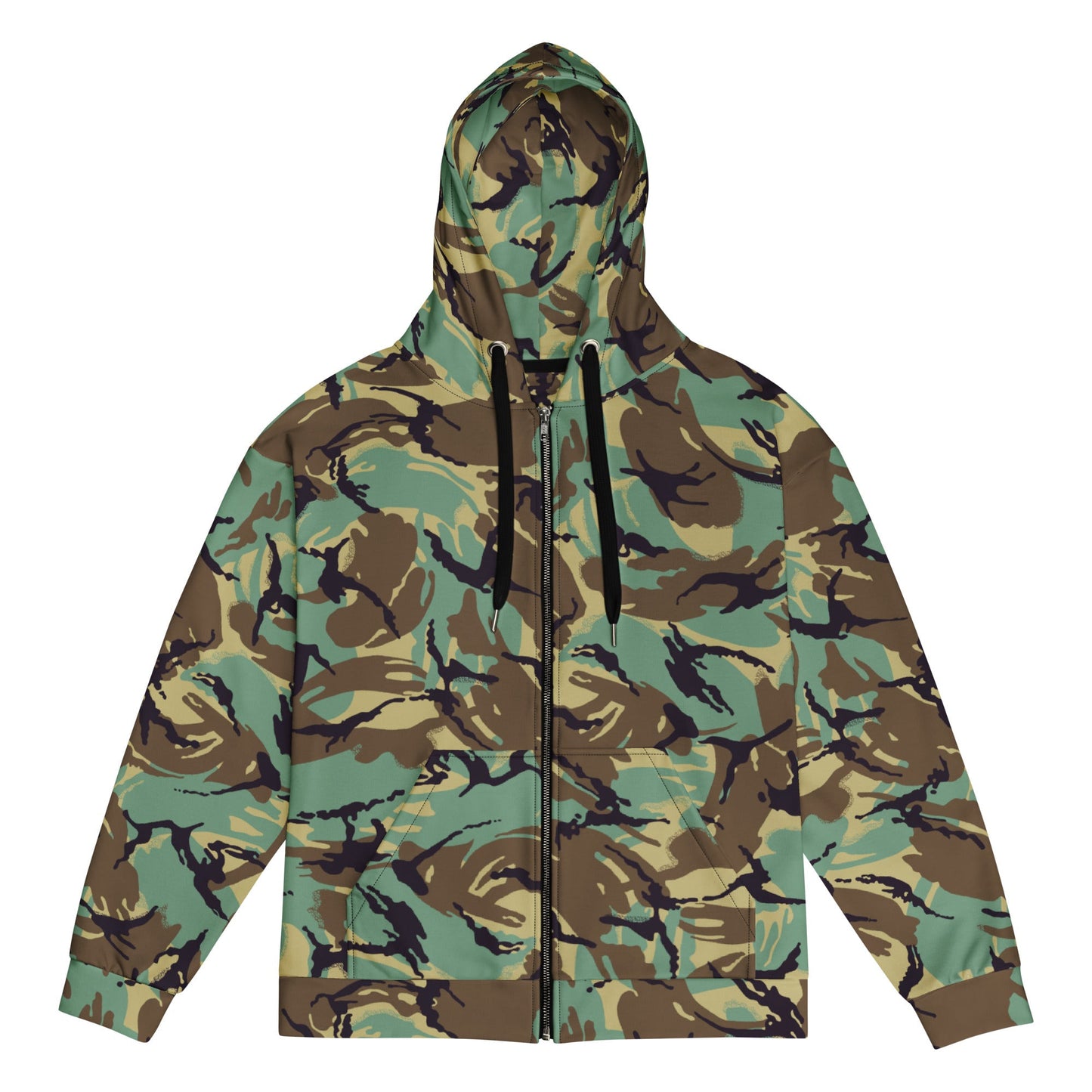 British DPM Wild Geese Movie CAMO Unisex zip hoodie - 2XS - Zip Hoodies