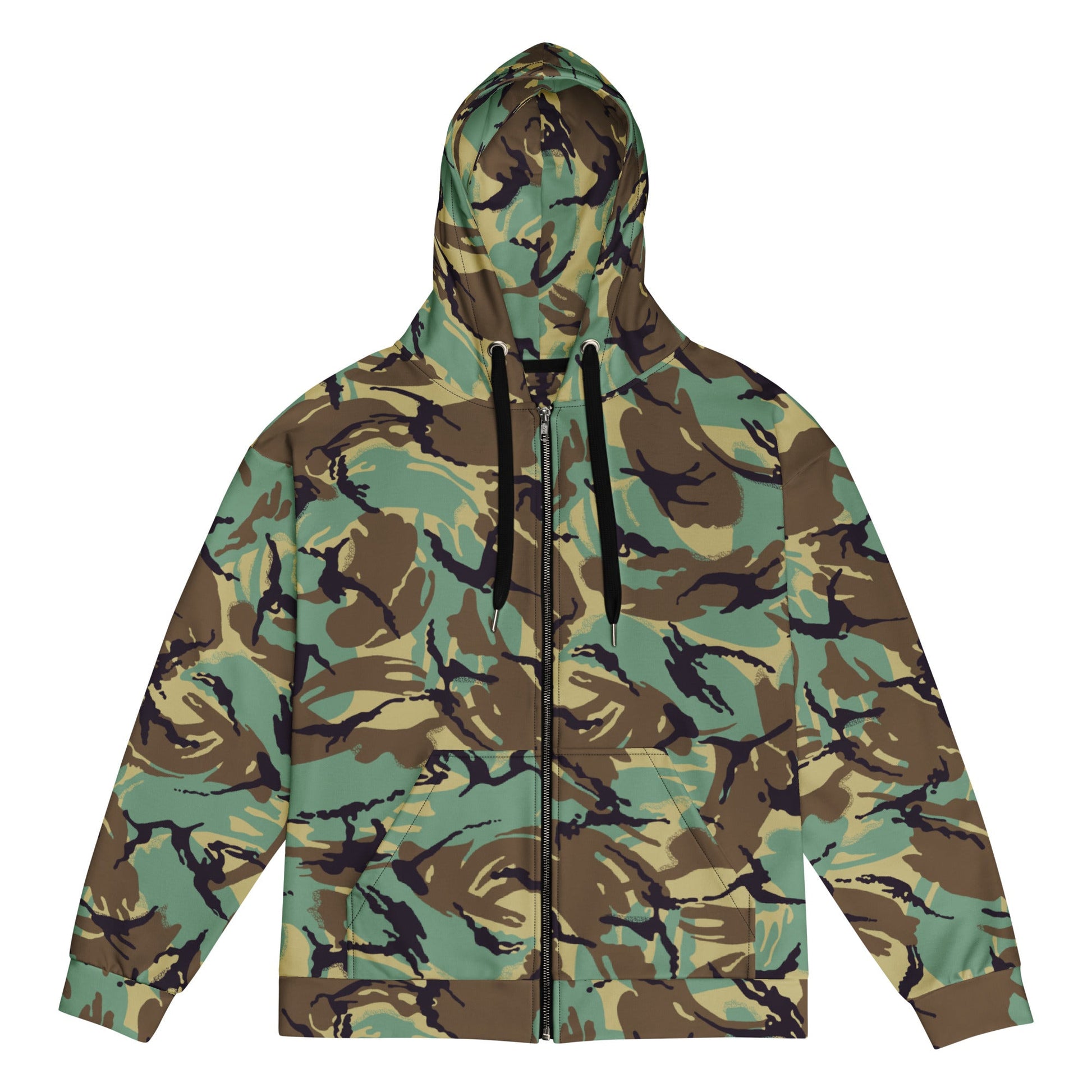 British DPM Wild Geese Movie CAMO Unisex zip hoodie - 2XS - Zip Hoodies