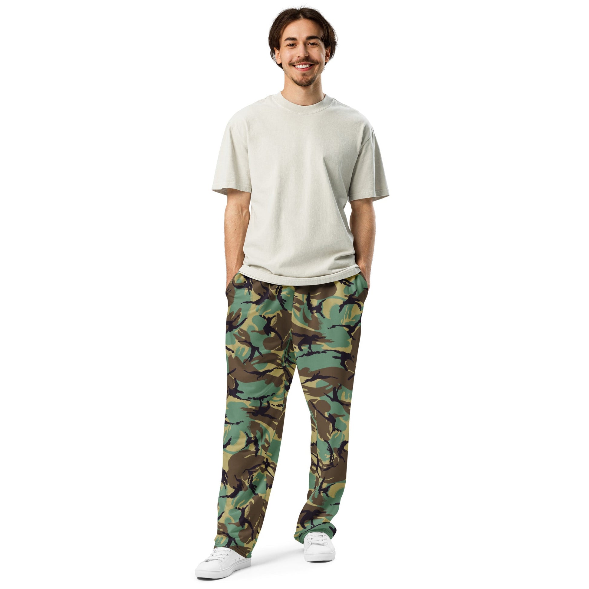 British DPM Wild Geese Movie CAMO Wide-leg joggers - Joggers