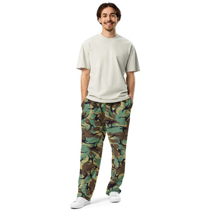 British DPM Wild Geese Movie CAMO Wide-leg joggers - Joggers