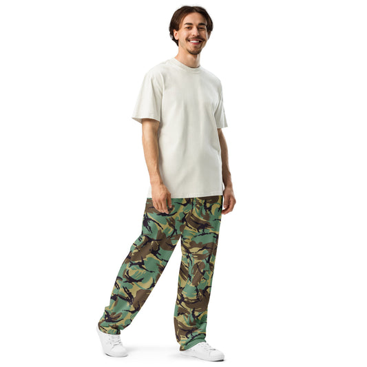 British DPM Wild Geese Movie CAMO Wide-leg joggers - Joggers