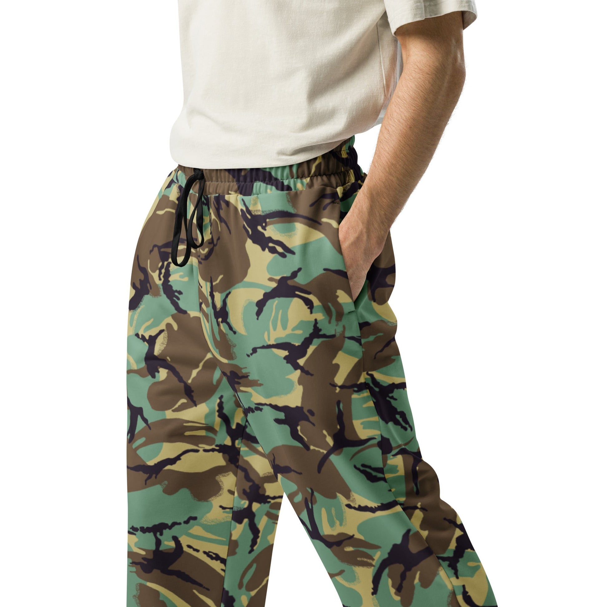 British DPM Wild Geese Movie CAMO Wide-leg joggers - Joggers