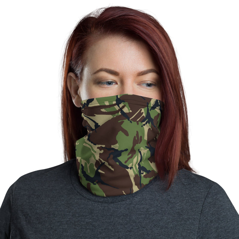 DPM Woodland CAMO Neck Gaiter - Head