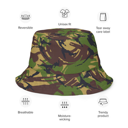 British DPM Woodland CAMO Reversible bucket hat - Bucket Hat