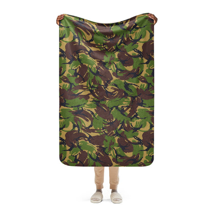 British DPM Woodland CAMO Sherpa blanket - 37″×57″ - Blanket