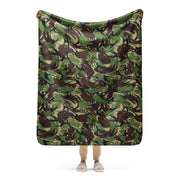 DPM Woodland CAMO Sherpa Blanket - 50″×60″