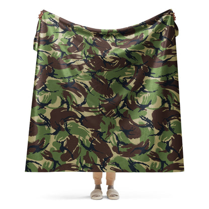 British DPM Woodland CAMO Sherpa blanket - 60″×80″ - Blankets
