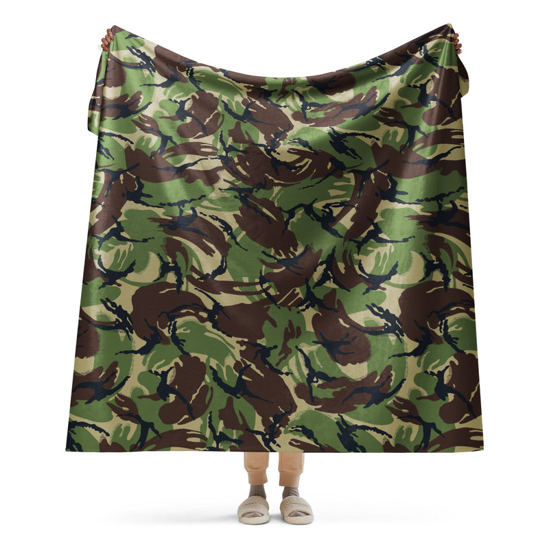 DPM Woodland CAMO Sherpa Blanket - 60″×80″