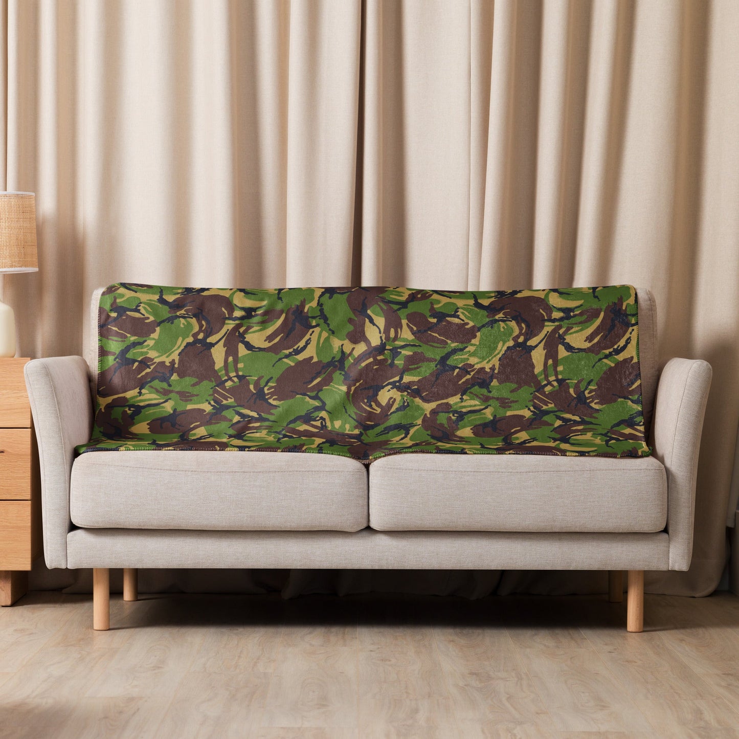 British DPM Woodland CAMO Sherpa blanket - Blanket