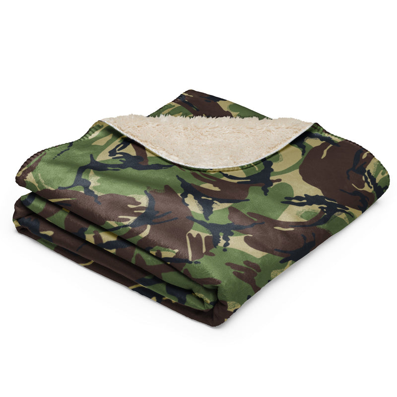 DPM Woodland CAMO Sherpa Blanket