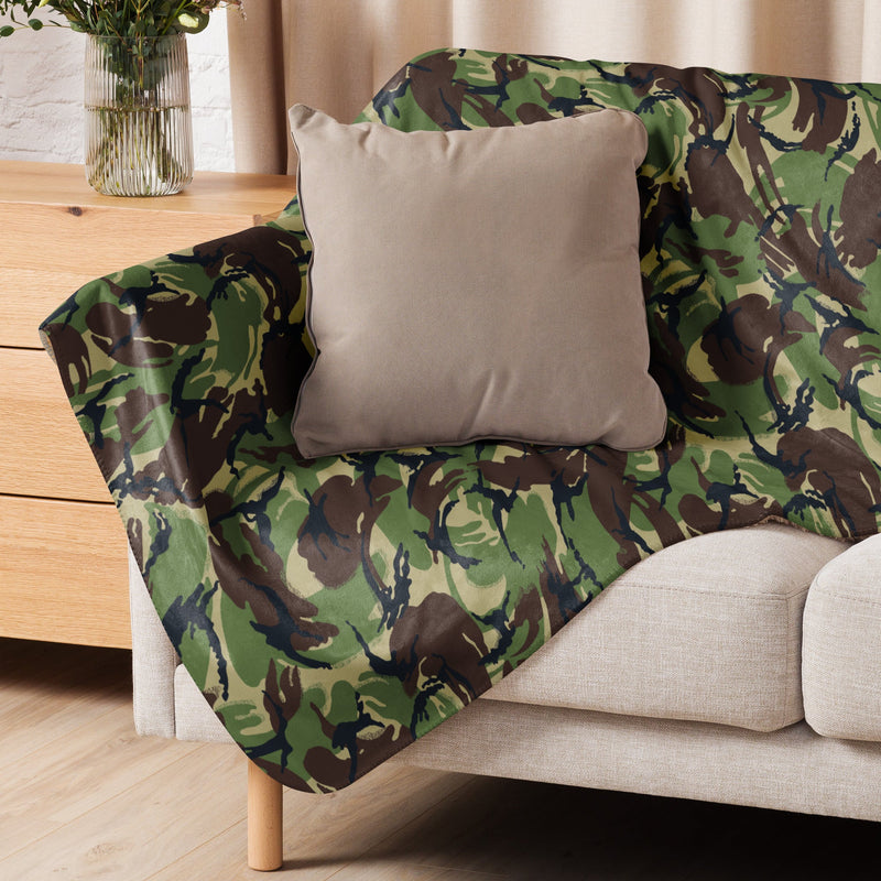 DPM Woodland CAMO Sherpa Blanket