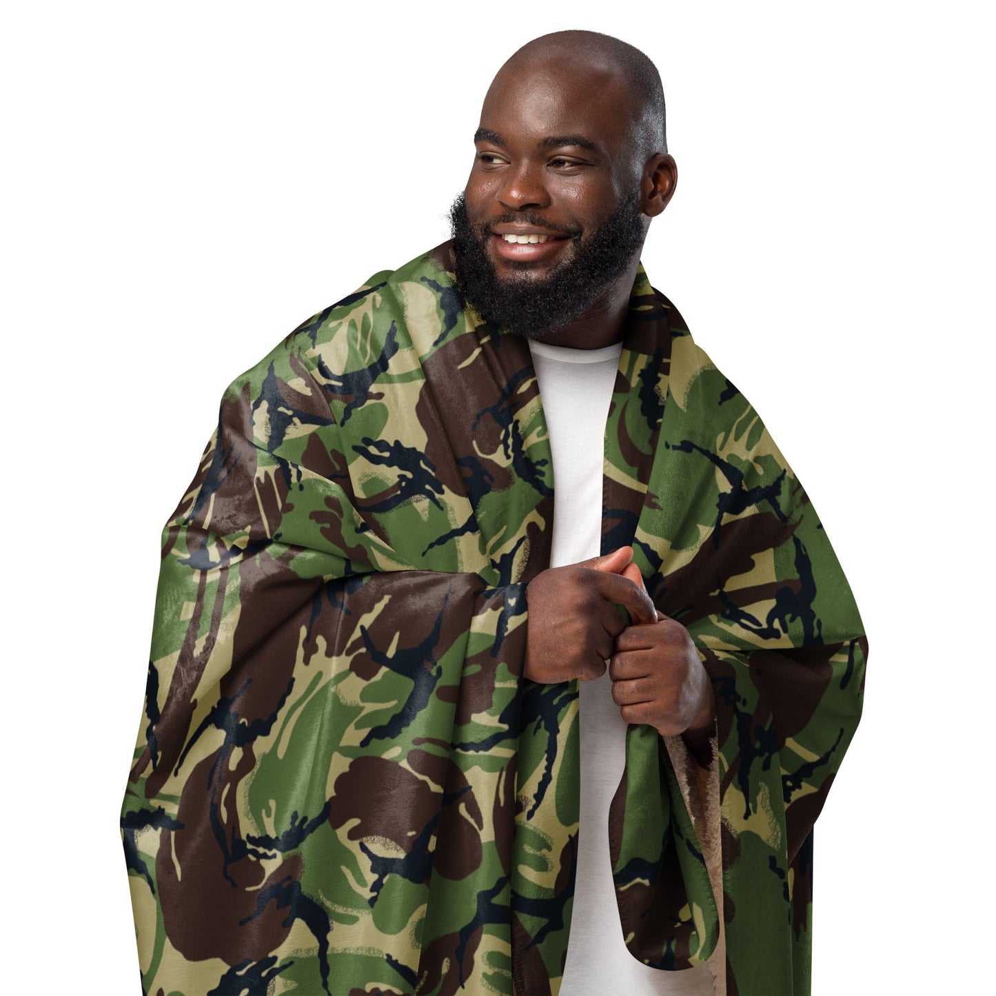 British DPM Woodland CAMO Sherpa blanket - Blanket