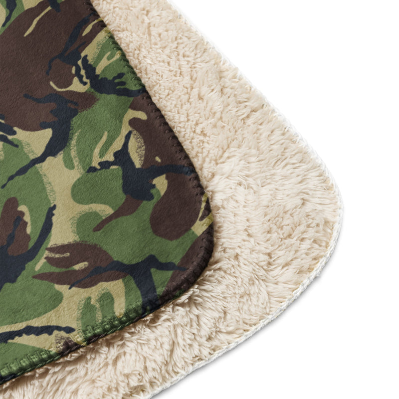 DPM Woodland CAMO Sherpa Blanket