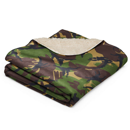 British DPM Woodland CAMO Sherpa blanket - Blanket