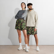 DPM Woodland CAMO Unisex Athletic Long Shorts