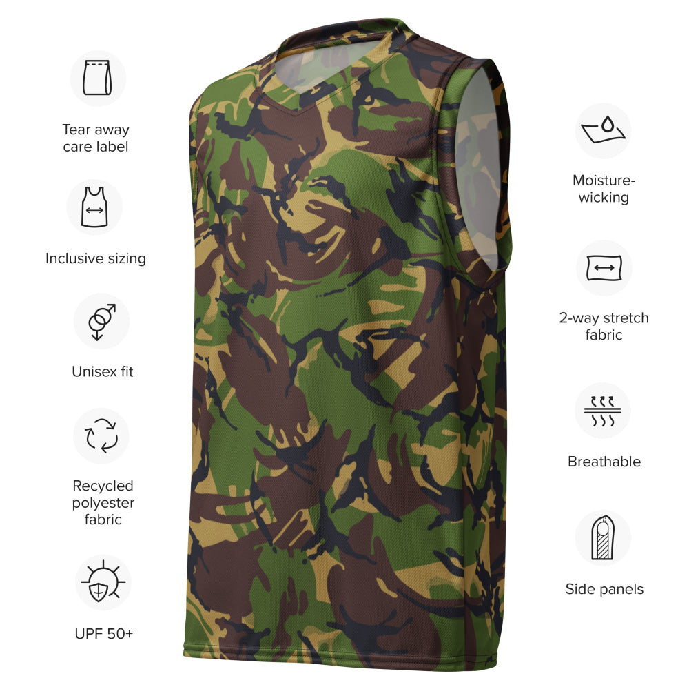 British DPM Woodland CAMO unisex basketball jersey - Unisex Basketball Jersey