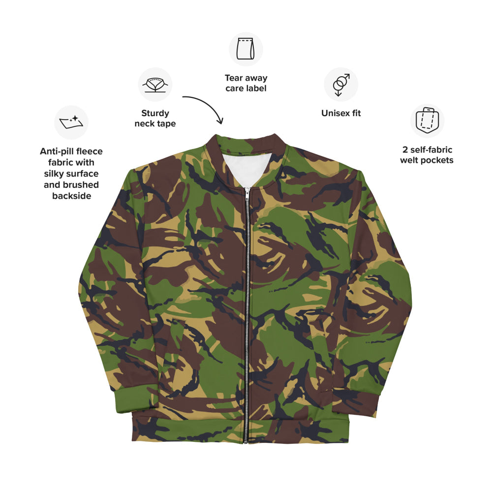 British DPM Woodland CAMO Unisex Bomber Jacket