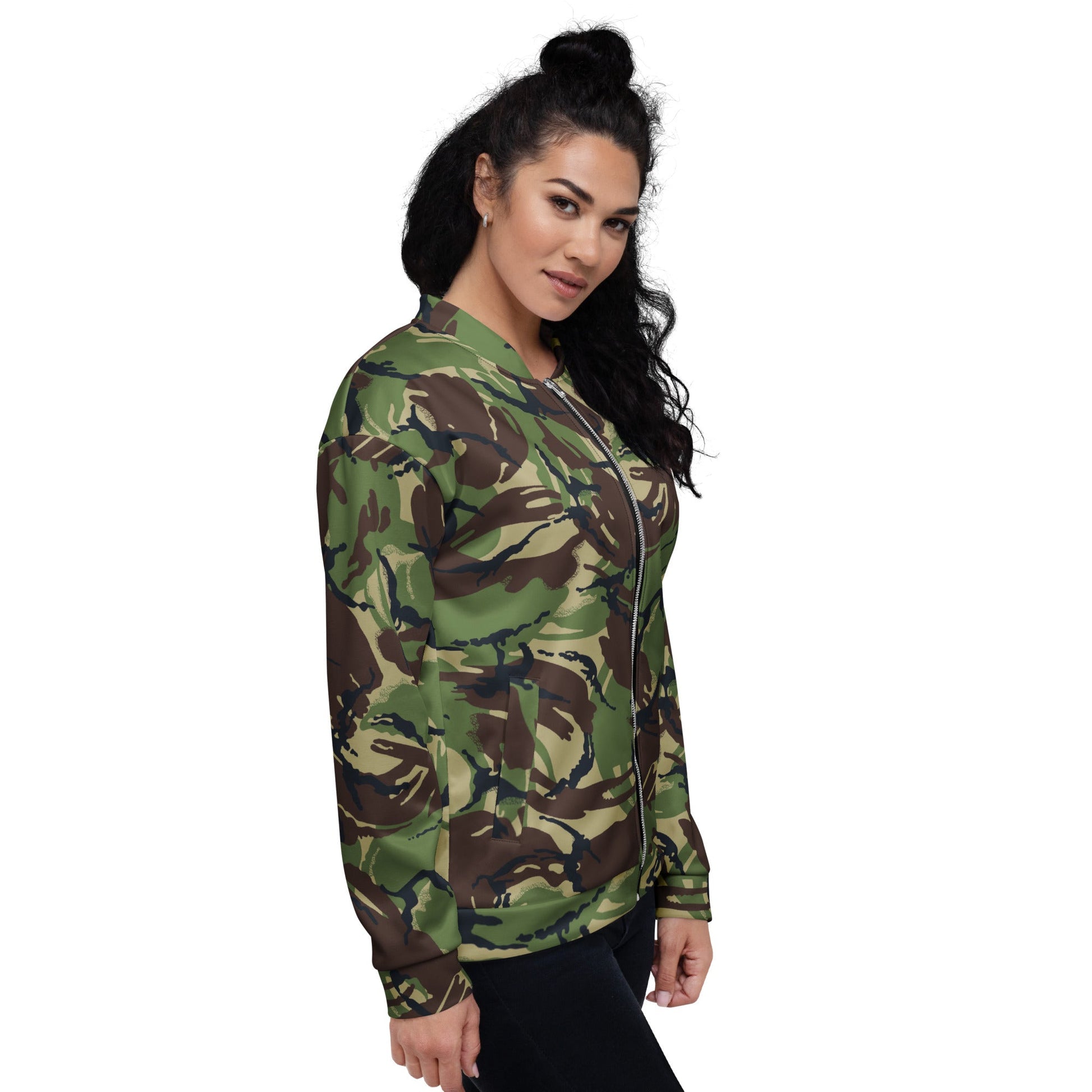 British DPM Woodland CAMO Unisex Bomber Jacket - Jackets