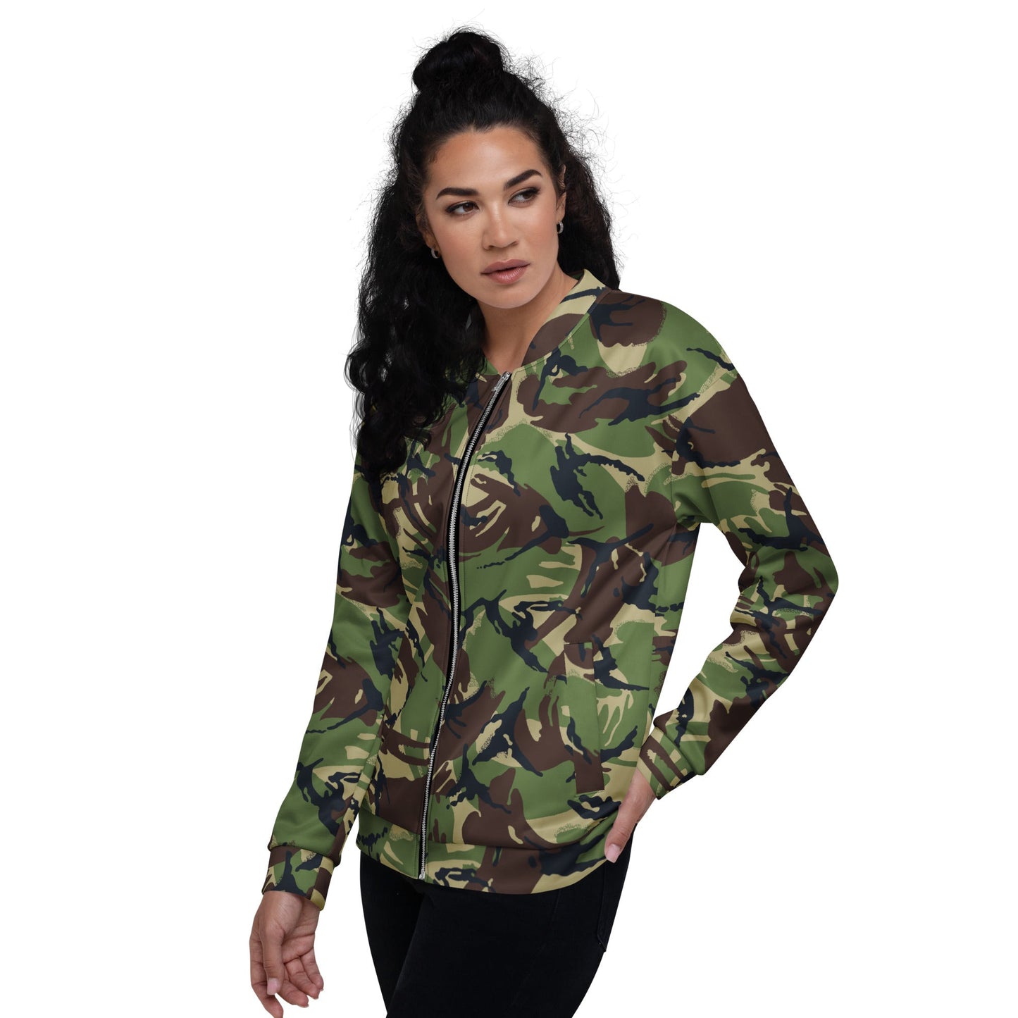 British DPM Woodland CAMO Unisex Bomber Jacket - Jackets