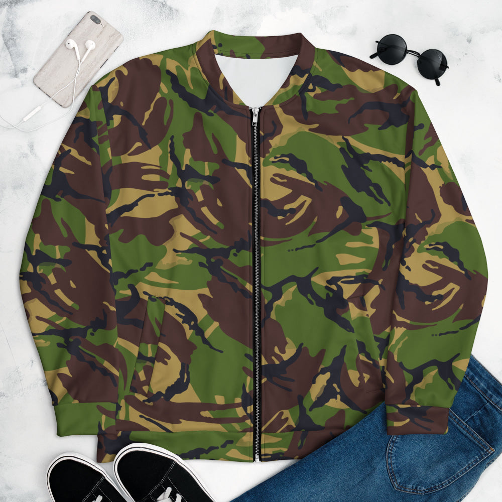 British DPM Woodland CAMO Unisex Bomber Jacket - XS