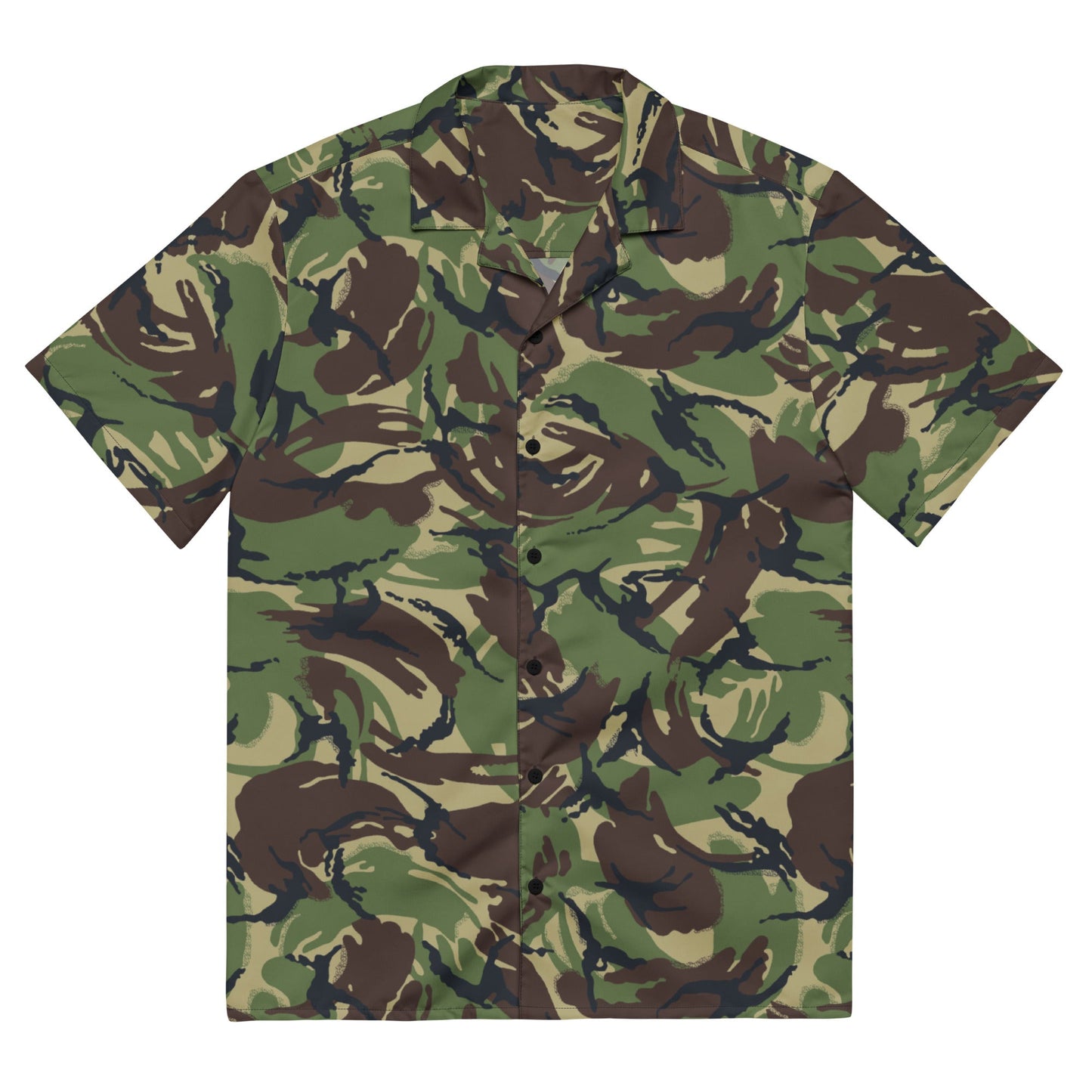 British DPM Woodland CAMO Unisex button shirt Button Shirts