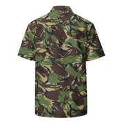 DPM Woodland CAMO Unisex Short-Sleeve Button Shirt - Button-Up