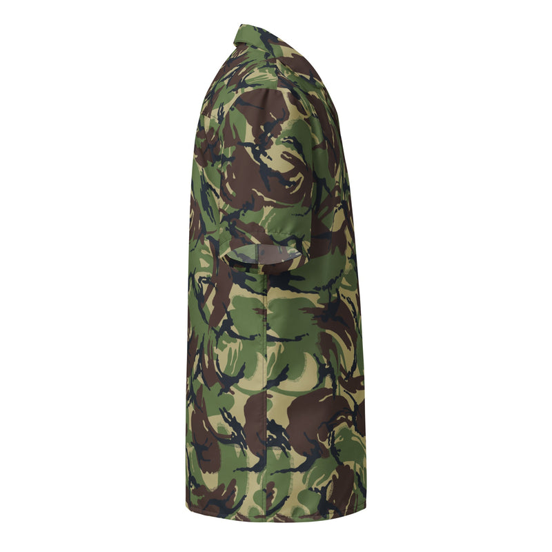 DPM Woodland CAMO Unisex Short-Sleeve Button Shirt - Button-Up