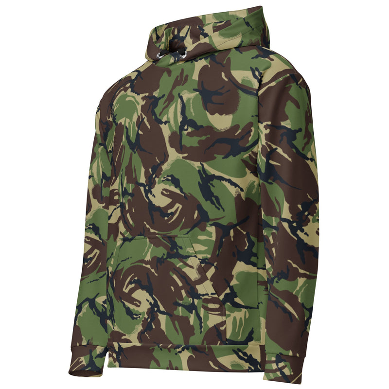 CAMO HQ British DPM Woodland CAMO Unisex Hoodie Worldwide Shipping