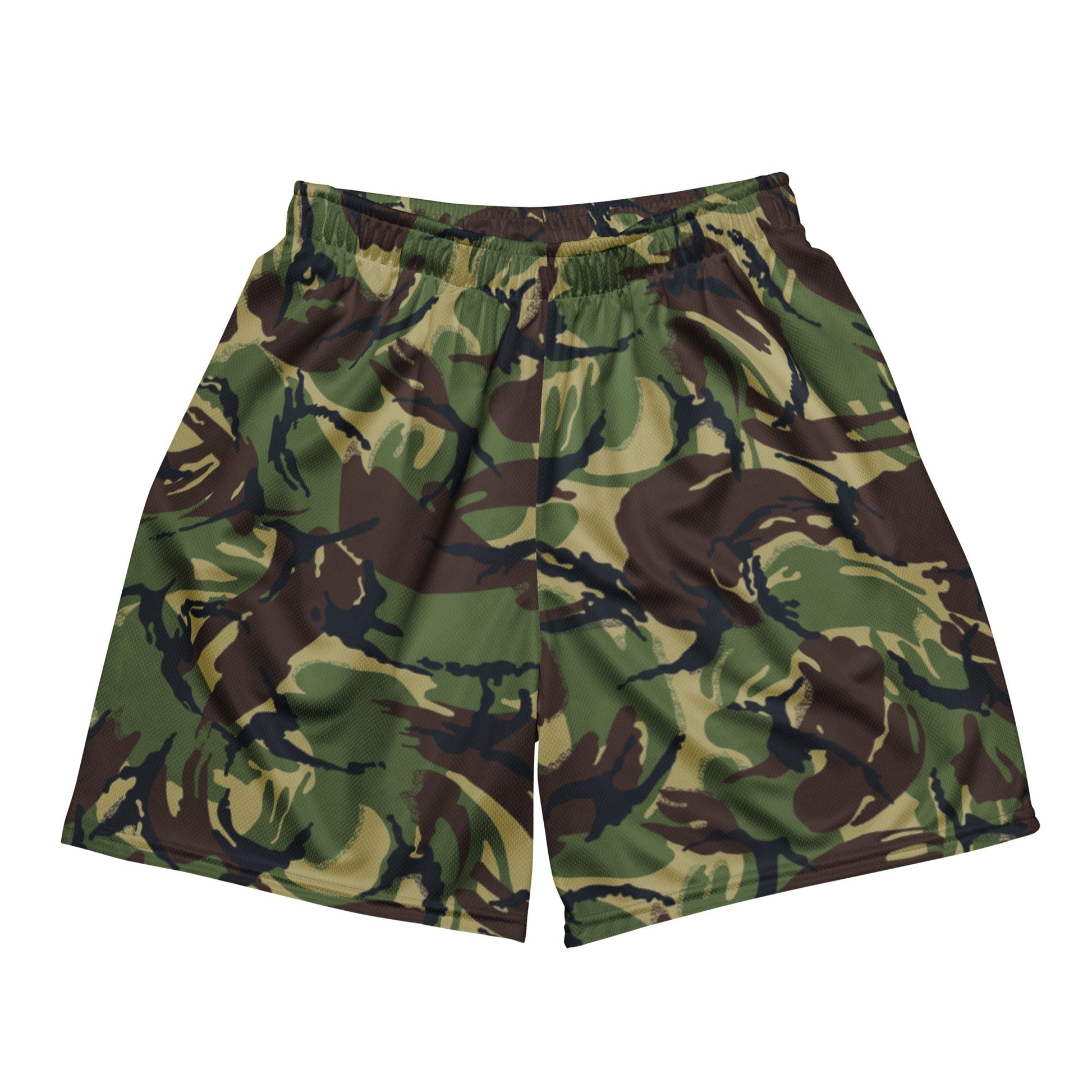 British DPM Woodland CAMO Unisex Mesh Shorts - 2XS