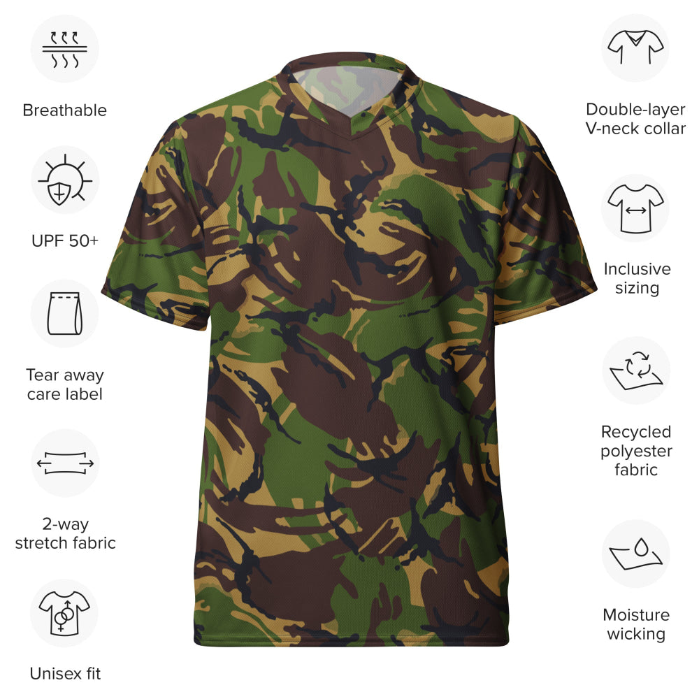 British DPM Woodland CAMO unisex sports jersey - Unisex Sports Jersey