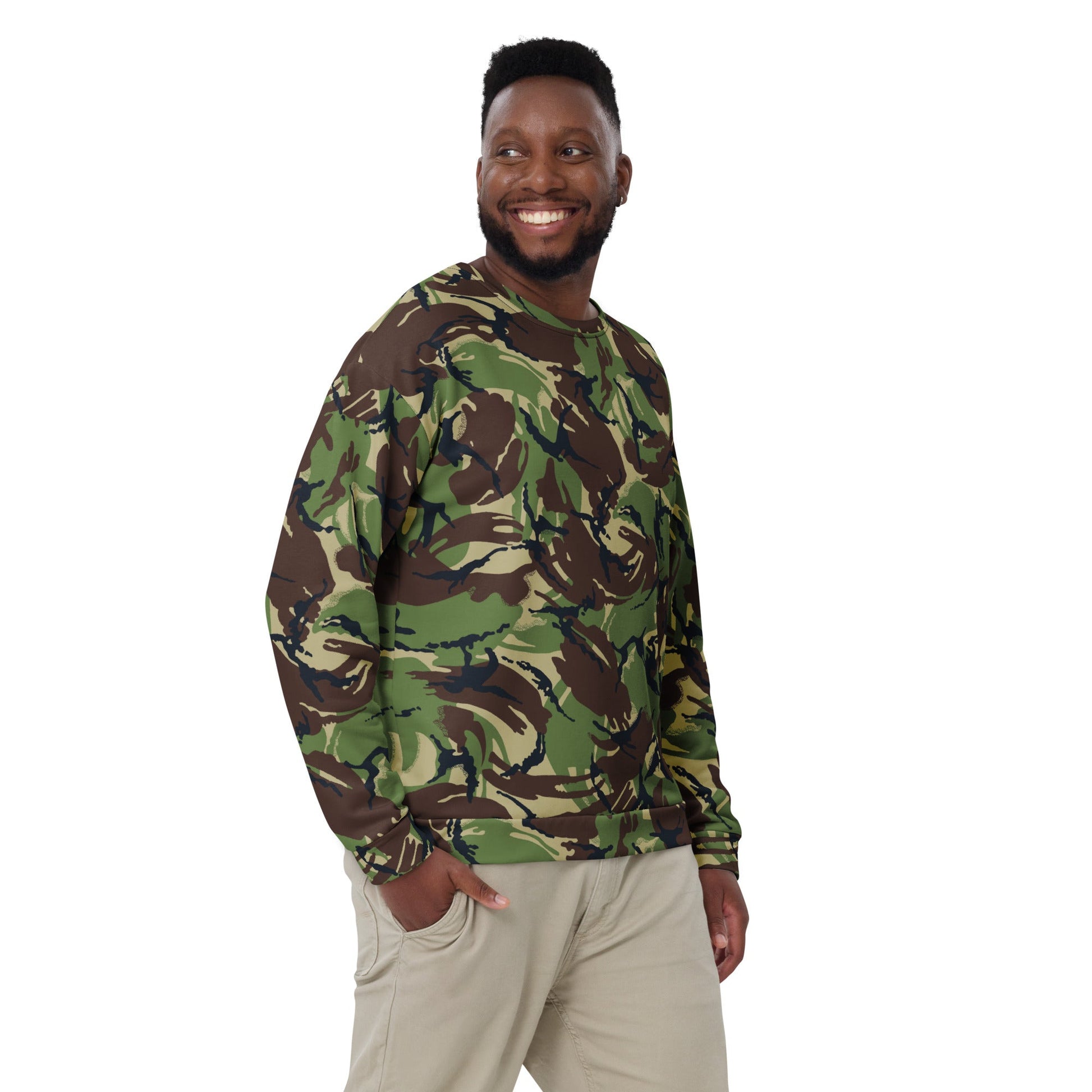 British DPM Woodland CAMO Unisex Sweatshirt Sweatshirts