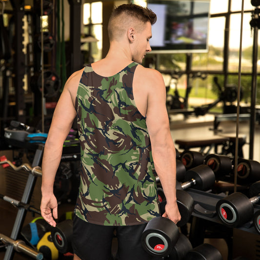 British DPM Woodland CAMO Unisex Tank Top - Tops