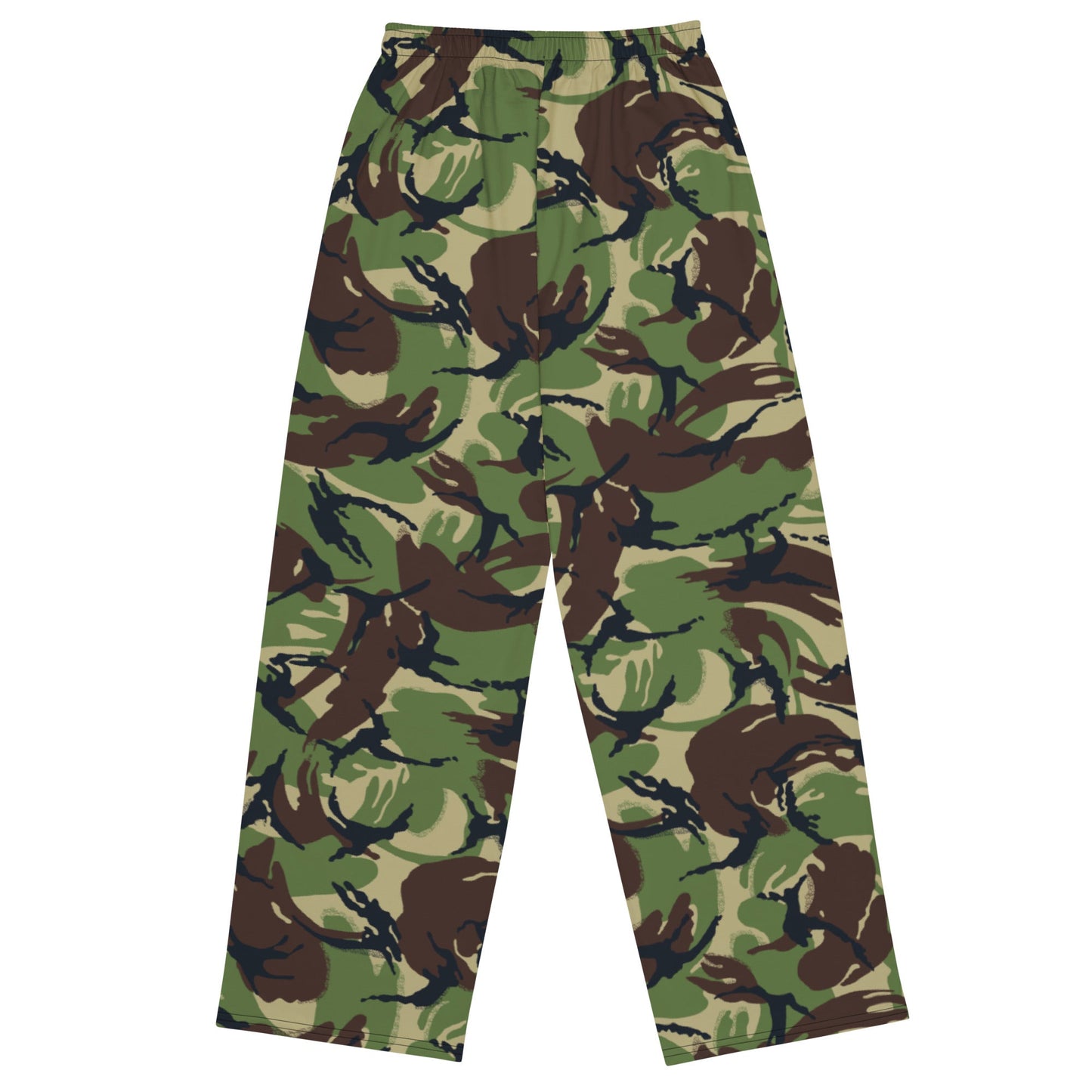 British DPM Woodland CAMO unisex wide leg pants Wide Pants