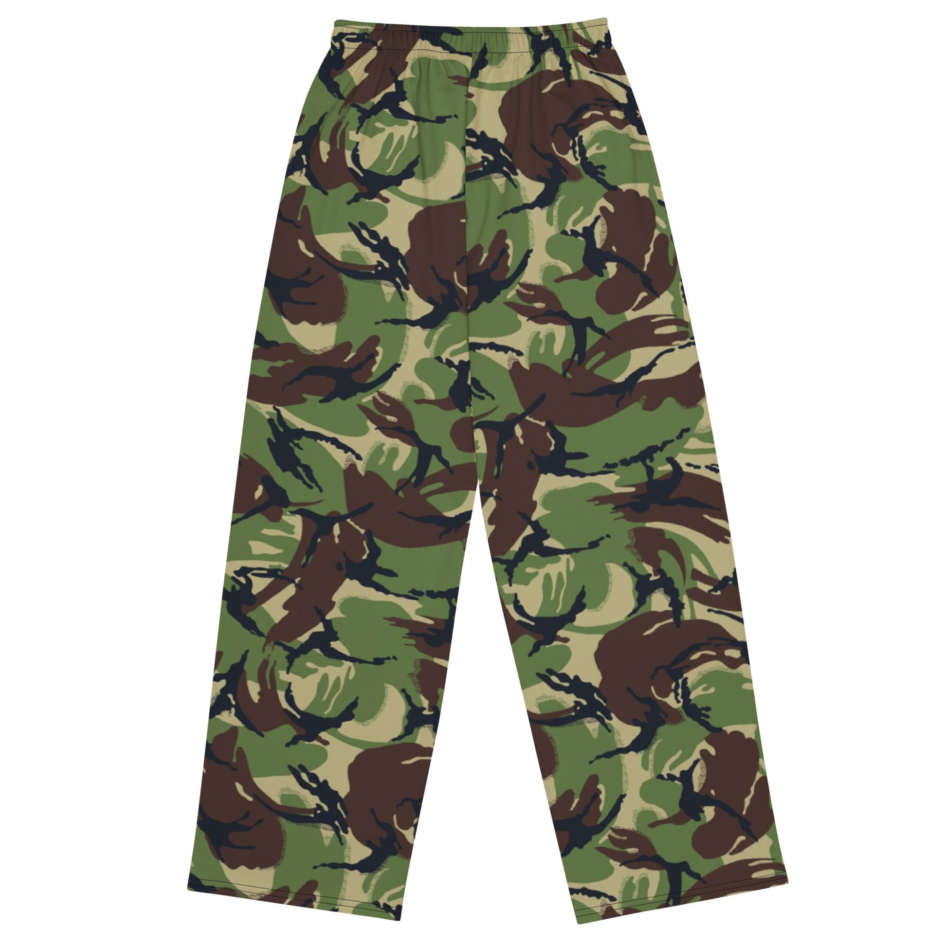 British DPM Woodland CAMO unisex wide leg pants Wide Pants