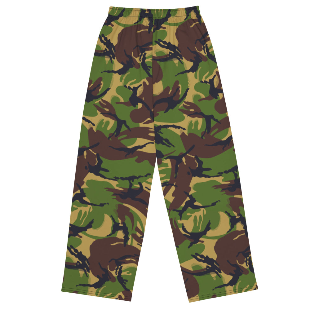 British DPM Woodland CAMO unisex wide-leg pants - Unisex Wide-Leg Pants