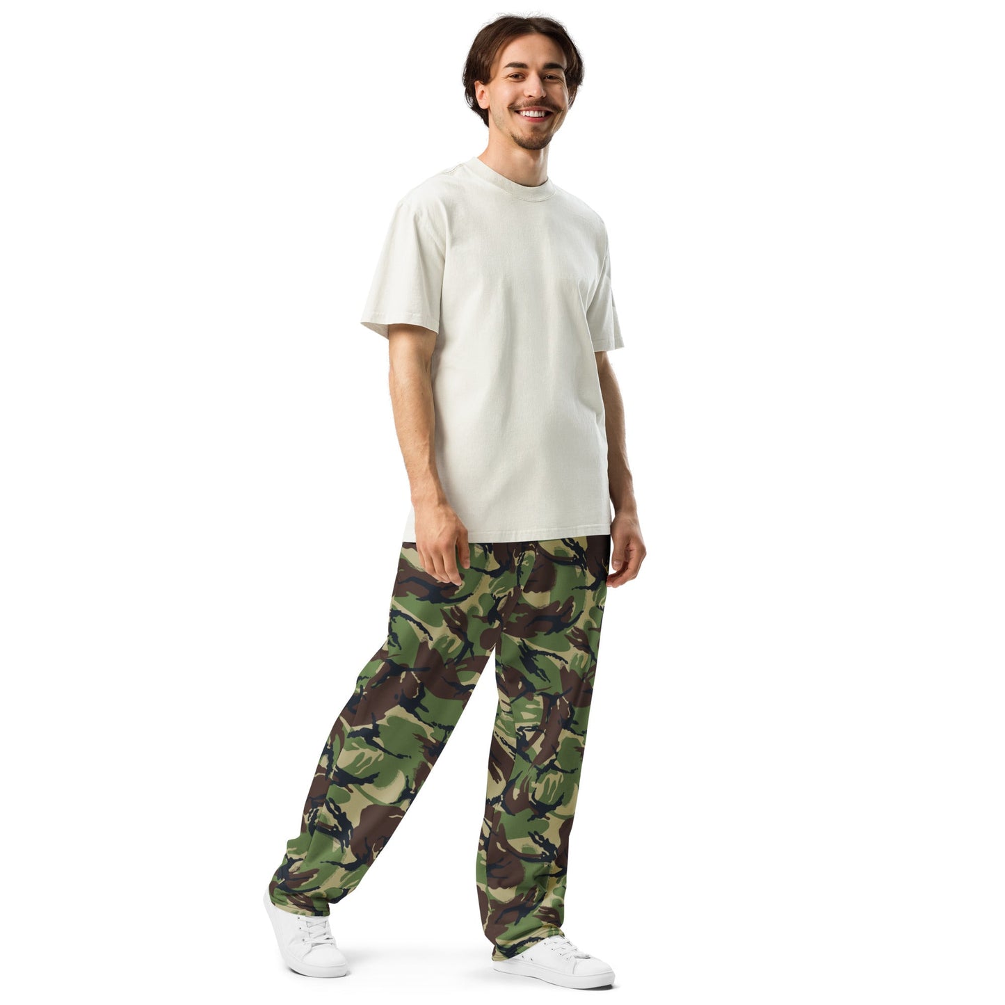 British DPM Woodland CAMO Wide-leg joggers - Joggers