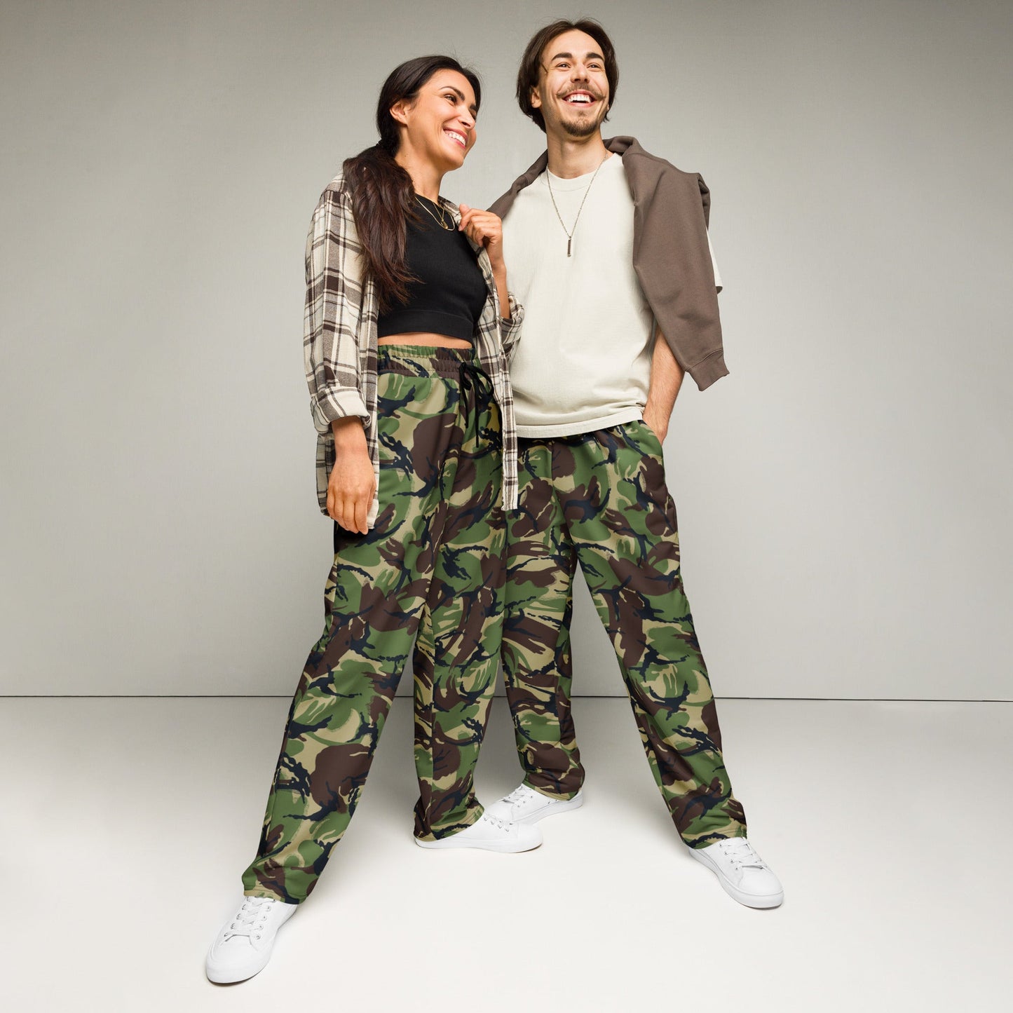 British DPM Woodland CAMO Wide-leg joggers - 2XS - Joggers