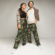 DPM Woodland CAMO Unisex Wide-Leg Joggers - 2XS