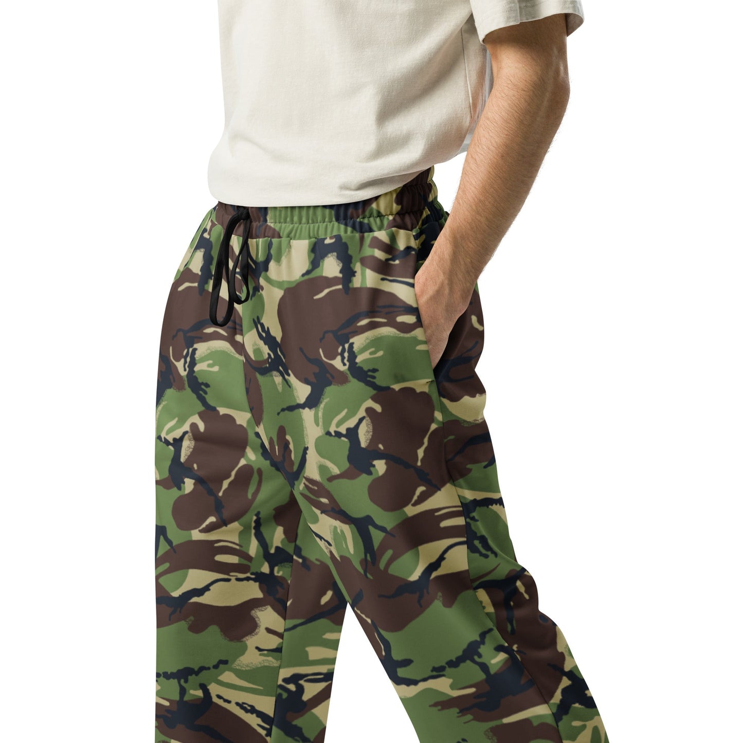 British DPM Woodland CAMO Wide-leg joggers - Joggers