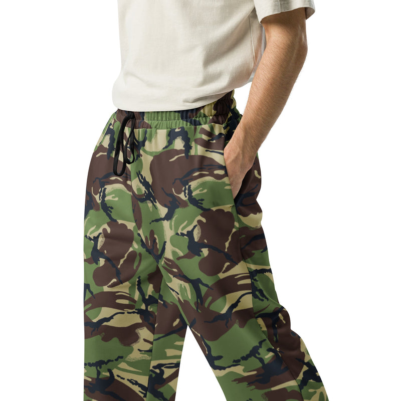 DPM Woodland CAMO Unisex Wide-Leg Joggers