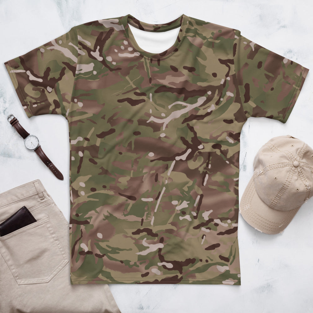 British Multi-Terrain Pattern (MTP) CAMO Men’s T-shirt - XS - Mens T-Shirt