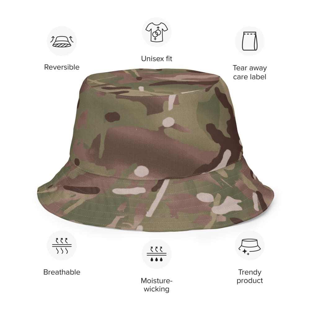British Multi-Terrain Pattern (MTP) CAMO Reversible bucket hat