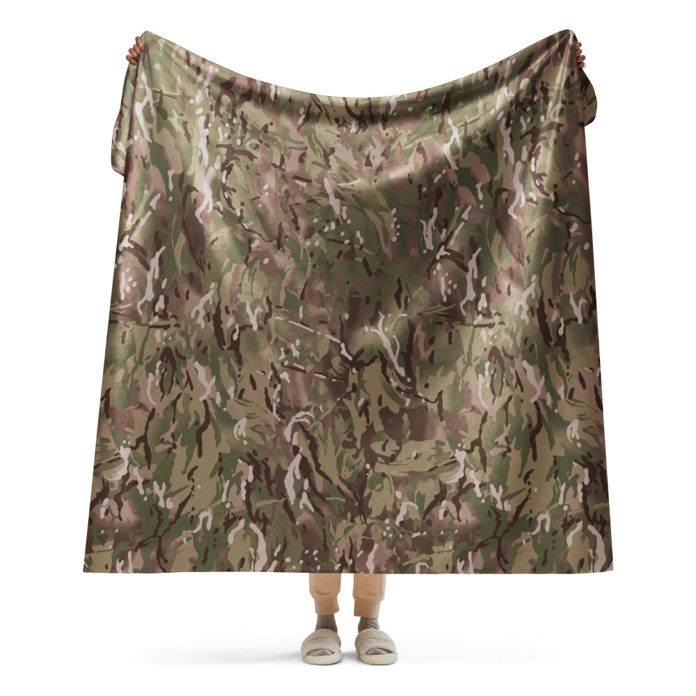 British Multi-Terrain Pattern (MTP) CAMO Sherpa blanket - 60″×80″ - Blanket